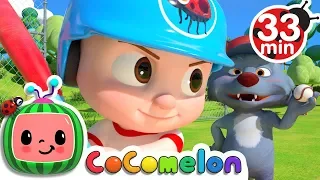 Take Me Out to the Ball Game + More Nursery Rhymes & Kids Songs - CoComelon