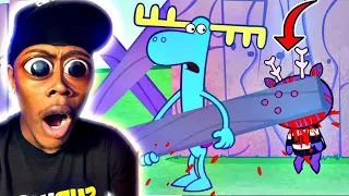 THE WORST POSSIBLE WAYS TO DIE...💔 Happy Tree Friends -  The Wrong Side of the Tracks REACTION!