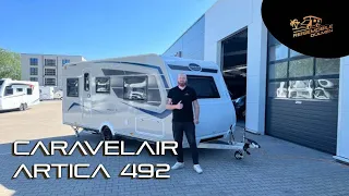 Arktos`erste Wahl: Caravelair Artica 492 . Wohnkomfort auf 560 cm.