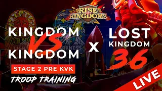 K561 PRE KVK STAGE 2 + LK 36 Coverage - Rise of Kingdoms