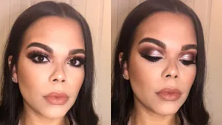 Soft Cut Crease Thanksgiving Makeup