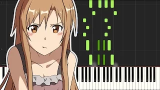 Sword Art Online: Ordinal Scale - ED: Catch the Moment ( piano tutorial )