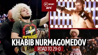 Khabib Nurmagomedov's Road to 29-0! Undefeated. Undisputed. | UFC on BT Sport