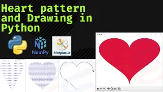 Heart in Python | Pattern Programming in Python