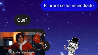 "broma" en chat con canción de missa navideña