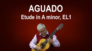 Edson Lopes plays AGUADO: Etude in A minor, EL1