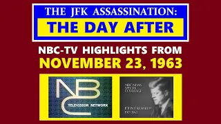 NBC-TV (SATURDAY, NOVEMBER 23, 1963) (HIGHLIGHTS)