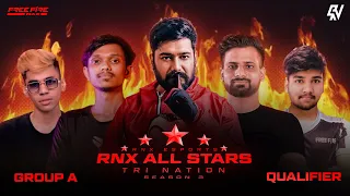 RNX All Stars | Trination - Garena Free Fire #gyangaming #rockyandrdx  #ipl