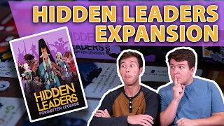 Hidden Leaders: Forgotten Legends|  Do You Need The Expansion? | Board Game Overview and Review