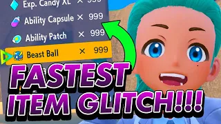 NEW! FASTEST UNLIMITED ITEM DUPLICATION GLITCH in Pokemon Scarlet and Violet V1.0.1