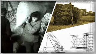 Сенонагружатель РСМ. Фильм из "История сельхозтехники".