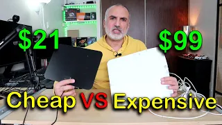 Cheap vs expensive Indoor TV antenna reception test, Antan vs Winegard FL5500A