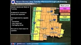 Severe Weather Update - April 24, 2016