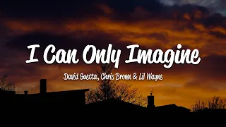 David Guetta - I Can Only Imagine (Lyrics) ft. Chris Brown, Lil Wayne