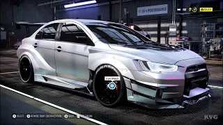 Need for Speed Heat - Mitsubishi Lancer Evolution X 2008 (Varis) - Customize | Tuning Car HD