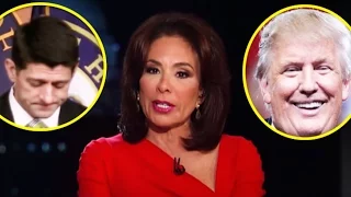Trump 'Coincidentally' Tweets Promo for 'Judge Jeanine' On Night She Demands Paul Ryan's Resignation