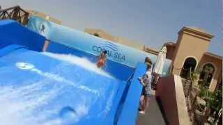 Coral Sea Splash Egypt Lifeguard Saves Son Surfing on Wave Rider