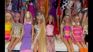 My Barbie collection from 80’s and 90’ doll. part 1.