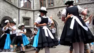 Schuhplattler - Bavarian Folk Dance in Munich