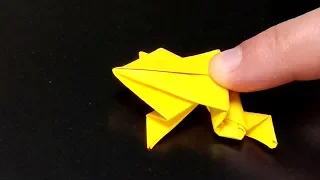 Origami Frog that Jumps far – Easy Instructions