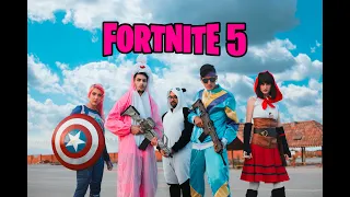 FORTNITE 5 - PERSONAJES EN LA VIDA REAL