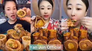 Asmr mukbang eating yummy beef bone marow- 쇠고기 골수- 牛骨髓- अस्थि मज्जा- 牛骨髄- Rinderknochenmark #944