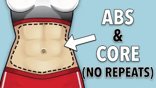 INTENSE ABS WORKOUT FOR DEFINED ABS - NO REPEATS