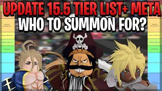 [UPD 15.5] *META* TIER LIST *WHO* TO SUMMON FOR? IN DEPTH,EVERY META ! Anime Adventures