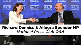 Richard Denniss and Allegra Spender MP Q&A | National Press Club