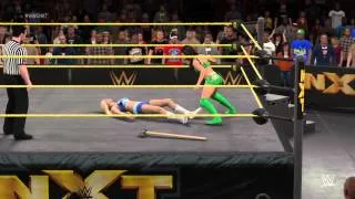 WWE NXT Women's Championship Match: Sasha Banks vs. Alexa Bliss in a Extreme Rules Match