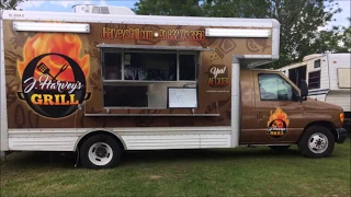 How I Converted A Uhaul Into A Mobile Food Truck Build-out From Start To Finish J. Harvey's Grill