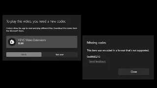 How To Get the Free HEVC Codec for Windows 10 and 11 / H.265 / HEVC Video Extensions