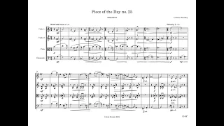 Piece of the Day no. 25 for String Quartet