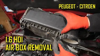 1.6 HDI Air Filter Box Removal Peugeot 308, 307, & Citroen