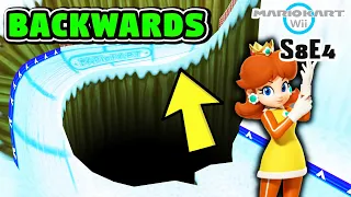 We Played BACKWARDS Tracks Online in Mario Kart Wii