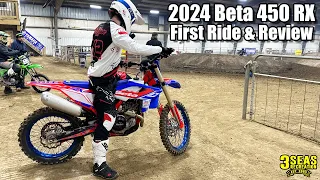 2024 Beta 450 RX First Ride & Review with Pro MX Rider Bryn Steffan's at Switchback MX! #3SRTV
