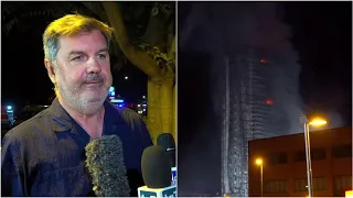 Milano, grattacielo in fiamme. La testimonianza di un residente: "Non ho più nulla"