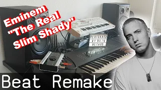 Remaking Eminem "The Real Slim Shady" with Synths and Drum Machine (MPC, M1, microKorg)