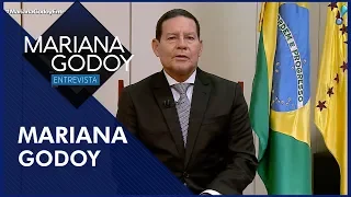 Mariana Godoy Entrevista com Vice-presidente Gen. Hamilton Mourão - 08/03/19