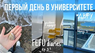 Первый день в университете / Студенческая жизнь / ДВФУ (ep.3)