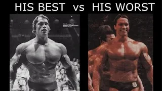 *Arnold Schwarzenegger*  BEST to WORST (1974 vs 1980)