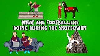 What are footballers doing during the shutdown? ft. Messi, Ronaldo & more! ► Onefootball x 442oons