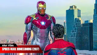 SPIDER-MAN YG MENDAPATKAN ARMOR LANGSUNG DARI IRON MAN | ALUR CERITA FILM