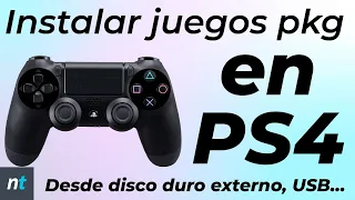 INSTALAR JUEGOS ρkg en PlayStation 4 - Tutorial sencillo y gratis