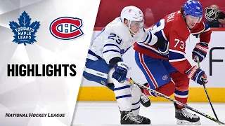 Maple Leafs @ Canadiens 5/3/21 | NHL Highlights