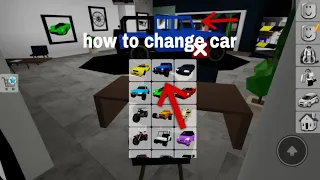 How to change car in roblox brookhaven dealership