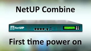 NetUP Combine First time power on