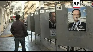 Voters head to polls in French presidential election, sots