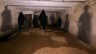 Призрак в заброшенной школе / Немецкий бункер под школой Ghost in an abandoned school German bunker