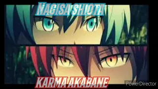 Nagisa vs karma ..Monster ⚔ 🐺 🐍